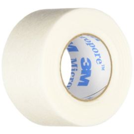 Surgical Tape 3M Micropore Original Paper 1 Inch [2.5 cm X 9.14 M] White 1 Pc  