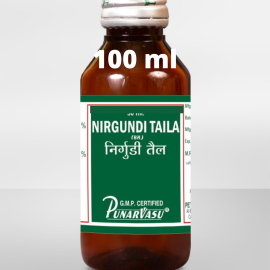 Nirgundi Taila (100 ml) by Punarvasu