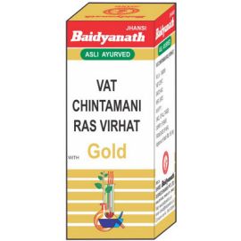 Baidyanath Vata Chintamani Ras Brihat (with gold & perl) 10 tab