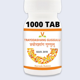 Trayodashang Guggulu (1000 tablets) by Virgo UAP Pharma