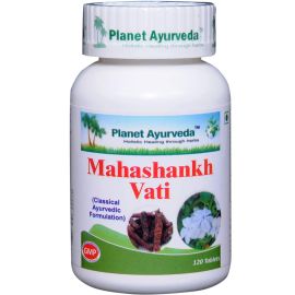 MAHASHANKH VATI (120 tablets) by Planet Ayurveda