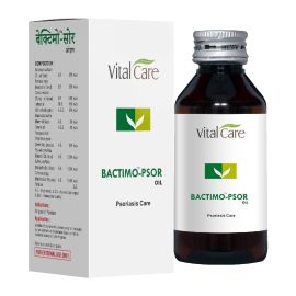 Bactimo-Psor Oil 100ml - Vital Care, for Psoriasis x 5 Packs Combo