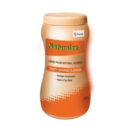 Naturolax A Isabgol Husk Powder Orange Flavour, 300 g