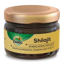 Zandu Pure Himalayan Shilajit Resin (20g), Helps In Strength, Stamina & Vitality