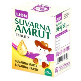 Suvarna Amrut Drops Suvarnaprashan (15ML) BY LION