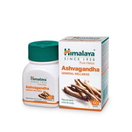 Himalaya Ashvagandha - 60 Tablets, Rejuvenates the Mind and Body