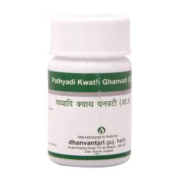 Pathyadi Ghanvati Tablets by Dhanvantari (120Tablets), Useful in Headache