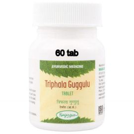 Triphala Guggulu (60 tablets) by Nagarjun 