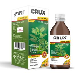 Crux Cough Syrup With Tulsi 100ml by Ban Lab
