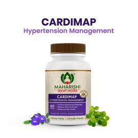 Cardimap Tablets by Maharishi Ayurveda 60 Tab, Normalises Blood Pressure Naturally 