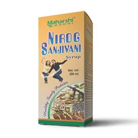 NIROG SANJIVANI SYRUP (200 ml) by Maharshi Badri, Helps To Reduce Physical – Mental Fatigue