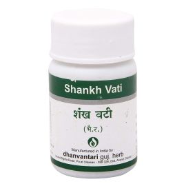 Shankh Vati Tablets (60Tablets) by Dhanvantari, Useful in Gastric Pain & Indigestion