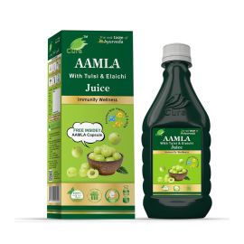 Amla Ras with Tulsi & Elaichi by Cura – 500 ml