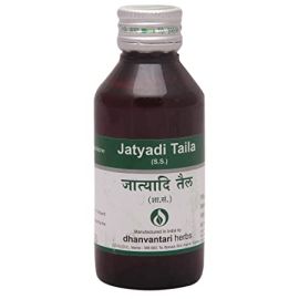 Jatyadi Taila 100ml by Dhanvantari, Useful in Wound Healing