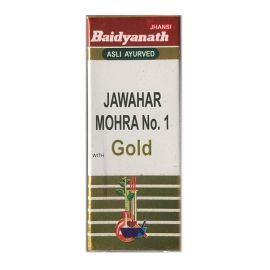 Baidyanath JAWAHARMOHRA NO.1 with Gold (10 TABLETS)