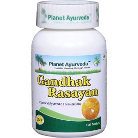 GANDHAK RASAYAN (120 tablets) by Planet Ayurveda