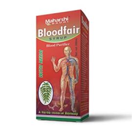 BLOODFAIR SYRUP (200 ml) by Maharshi Badri | Blood Purifier, Detoxifies, and Promotes Clear Skin