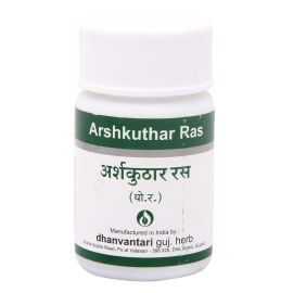Arshkuthar Ras - Dhanvantari - 60 Tablets, Useful in Piles