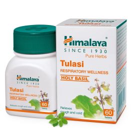 Himalaya Wellness Tulasi - Holy Basil - 60 tablets, for Respiratory Wellness