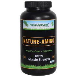 NATURE AMINO Powder 200gm by Planet Ayurveda, Natural Plant Based Protein Powder