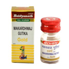 Baidyanath Makardhwaj Gutika (With GOLD) 25 Tab.