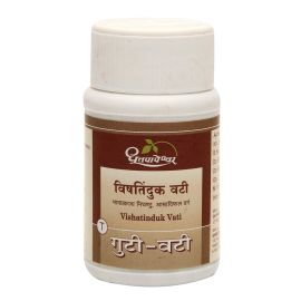 Dhootapapeshwar Vishtinduk Vati 90 Tablets - Ayurvedic Nerve & Digestive Tonic