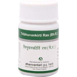 Tribhuvankirti Ras - Dhanvantari - 60 Tablets