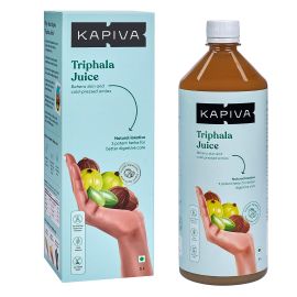 Kapiva Triphala Juice 1 Litre, Relieves Constipation, Improves Digestion