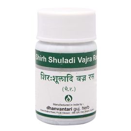 Shir Shuladi Vajra Ras Tablets (60Tablets) by Dhanvantari, Useful in all types of Headache