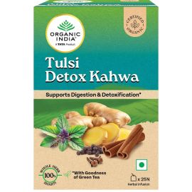 Tulsi Detox Kahwa - 25 Tea Bags by Organic India