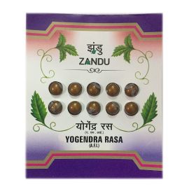 ZANDU YOGENDRA RAS with Gold - 10 TAB