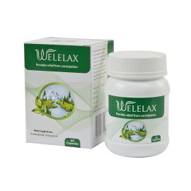 Welex Ayurvedic Welelax 60 Capsules, Provides Relief From Constipation