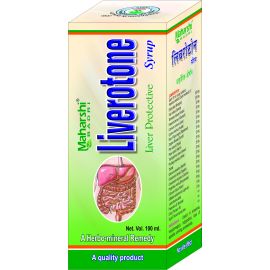 LIVEROTONE SYRUP (100 ml) by Maharshi Badri, Improves Liver Function