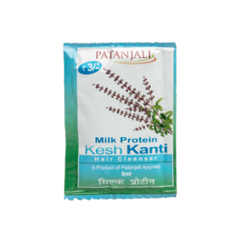 KESH KANTI MILK PROTEIN HAIR CLEANSER (POUCH) (8 ML) by patanjali
