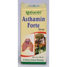ASTHAMIN FORTE SYRUP (100 ml) by Maharshi Badri, Relieves Shortness Of Breathing