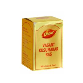 Dabur Vasant Kusumakar Ras with Gold - 30 TAB