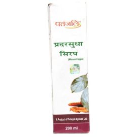 PRADARSUDHA SYRUP (FOR MENORRHAGIA) (200 ML) by patanjali