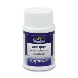 ABHA GUGGUL 60 TABLETS - Dhootapapeshwar
