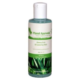 ALOEVERA SCRUB OIL CONTROL FACE WASH (210 ml) by Planet Ayurveda