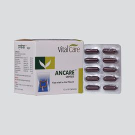 Ancare Capsule 100nos - Rapid relief in Piles