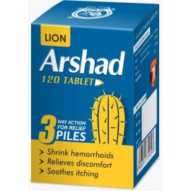 Arshad Pills 120 TABLETS BY LION