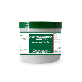 Ashwagandha Tablets (500 gm) by Punarvasu