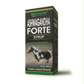 ASHWAGANDHA FORTE SYRUP (200 ml) by Maharshi Badri, Anaemia & Malnutrition Disorders
