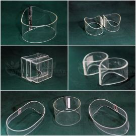 The Set of Acrylic Basti Yantras - Janu Basti, Kati Basti, Greeva Basti, Hridya Basti, Netra Basti (Total 14 Pieces)