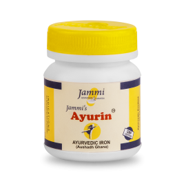 JAMMI'S AYURIN 60 Tabs, Ayurvedic Haemetinic