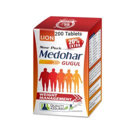 Medohar Gugul Tablets (200TAB) BY LION