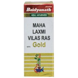 Baidyanath Mahalaxmivilas Ras with gold (Swarna Yukta) 10 tab