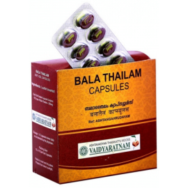 Bala Thailam Soft Gel Capsule 100 Nos by Vaidyaratnam 