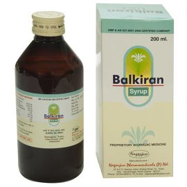 Balkiran Syrup 200ml (Constipation, Nausea, Cough, Cold, Fever & Diarrhoea) by Nagarjun