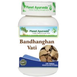 BANDHANGHAN VATI 120 Tablets by Planet Ayurveda